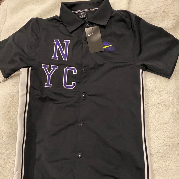 Nike Other - Men’s Nike NY Court Tennis NYC Black Shirt XS